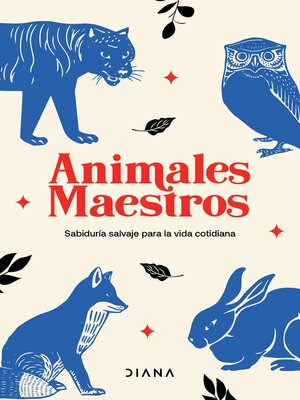cover image of Animales maestros